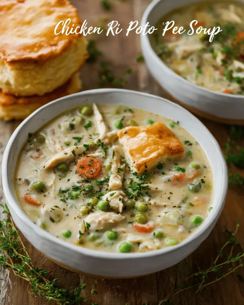 Chicken Pot Pie Soup Recipe First Image